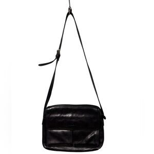 Tignanello‎ Black Leather Shoulder Bag